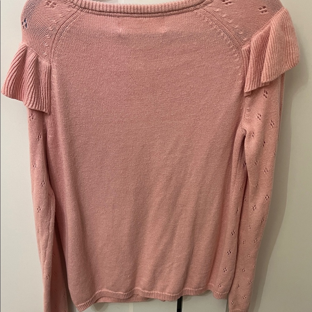 H&M Pink Ruffle Cardigan - Picture 3 of 3